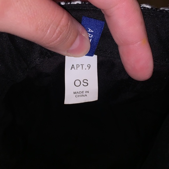 Apt 9 black grey plaid Newsboy Cadet cap hat - Picture 8 of 9